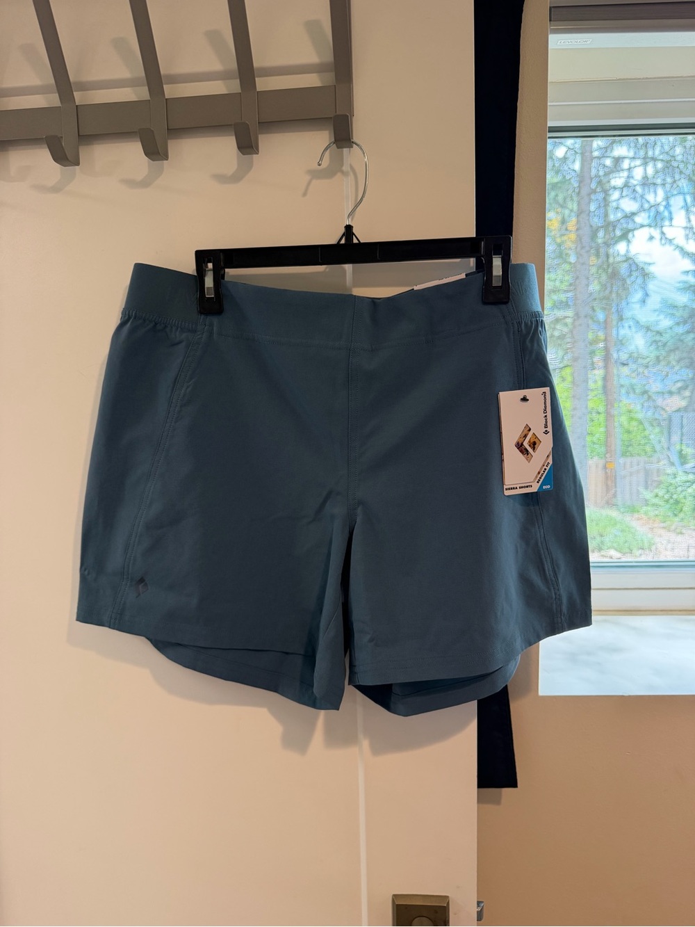 Black Diamond Teal Athletic Shorts